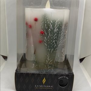 Luminara Real Flame Effect Candle, NIB,About 4”x6”